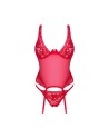Corset Lacelove rouge/Jesyh.com
