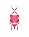 Corset Lacelove rouge/Jesyh.com