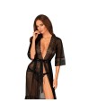 Peignoir Estiqua noir/Jesyh.com