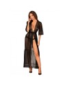 Peignoir Estiqua noir/Jesyh.com