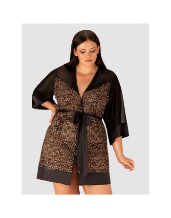 Peignoir noir/Jesyh.com