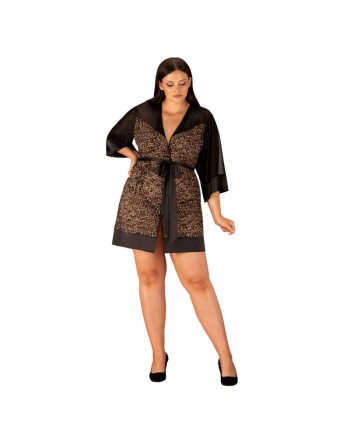 Peignoir noir/Jesyh.com