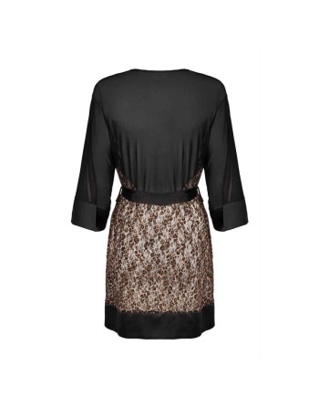Peignoir noir/Jesyh.com