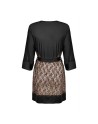 Peignoir noir/Jesyh.com