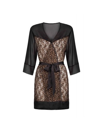 Peignoir noir/Jesyh.com