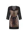 Peignoir noir/Jesyh.com