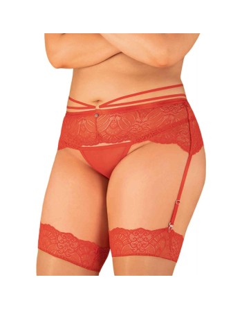Porte-jarretelles Loventy rouge/Jesyh.com