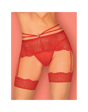 Porte-jarretelles Loventy rouge/Jesyh.com