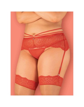 Porte-jarretelles Loventy rouge/Jesyh.com