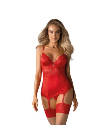 Guêpière Lovica  rouge/Jesyh.com