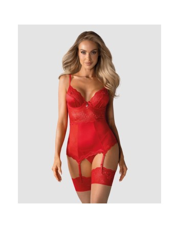 Guêpière Lovica  rouge/Jesyh.com
