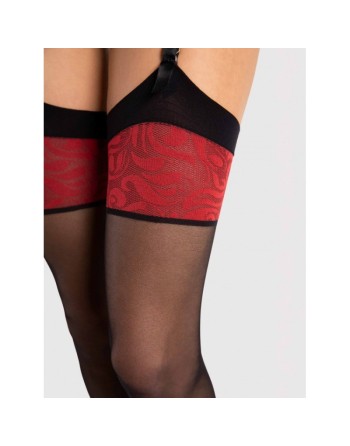 Bas 20 DEN Scarlett noir/Jesyh.com