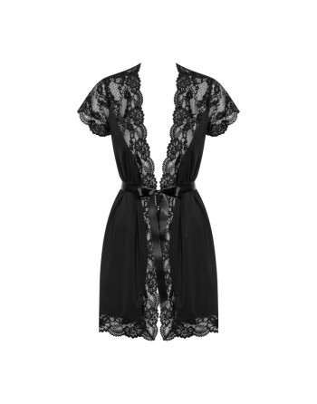 Peignoir noir/Jesyh.com