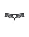 Shibu String ouvert - Noir