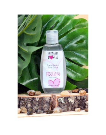 Lubrifiant 100% naturel à base d'eau fruit de la passion 90ml/Jesyh.com