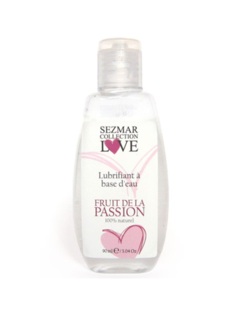 Lubrifiant 100% naturel à base d'eau fruit de la passion 90ml/Jesyh.com