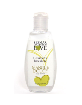 Lubrifiant 100% naturel à base d'eau mangue douce 90 ml/Jesyh.com