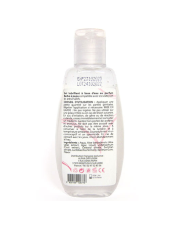 Lubrifiant 100% à base d'eau naturel Barbe à Papa 90 ml /Jesyh.com