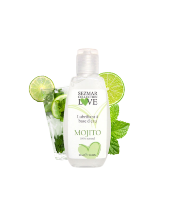 Lubrifiant 100% naturel à base d'eau mojito 90 ml/Jesyh.com
