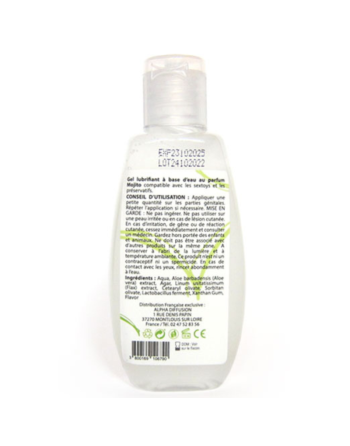 Lubrifiant 100% naturel à base d'eau mojito 90 ml/Jesyh.com