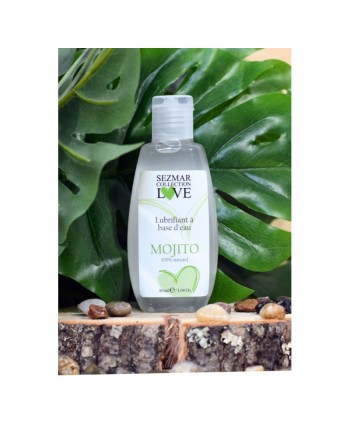 Lubrifiant 100% naturel à base d'eau mojito 90 ml/Jesyh.com