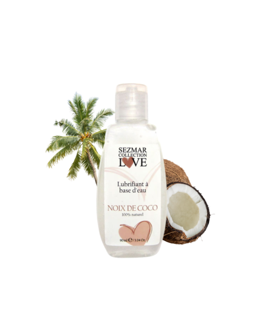 Lubrifiant 100% naturel à base d'eau noix de coco 90 ml/Jesyh.com