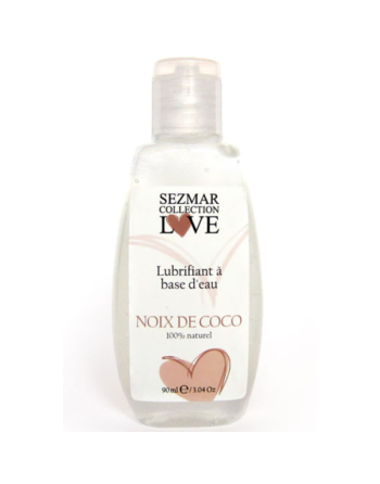 Lubrifiant 100% naturel à base d'eau noix de coco 90 ml/Jesyh.com