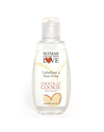 Lubrifiant 100% naturel à base d'eau cookie chocolat 90 ml/Jesyh.com