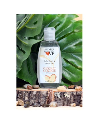 Lubrifiant 100% naturel à base d'eau cookie chocolat 90 ml/Jesyh.com