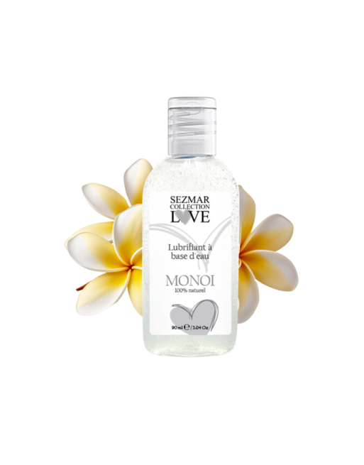 Lubrifiant 100% naturel à base d'eau monoï 90 ml/Jesyh.com