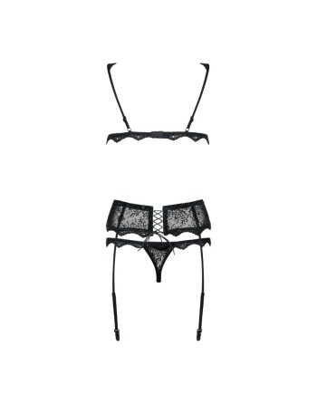 Ensemble Emperita 3pcs noir/Jesyh.com