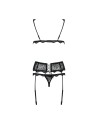 Ensemble Emperita 3pcs noir/Jesyh.com