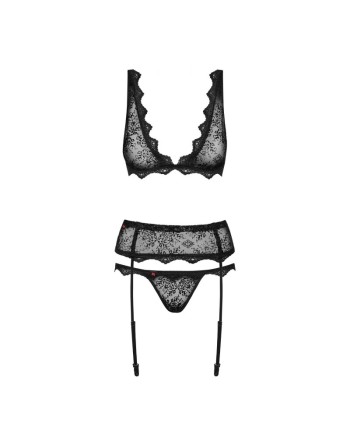 Ensemble Emperita 3pcs noir/Jesyh.com