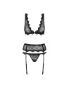 Ensemble Emperita 3pcs noir/Jesyh.com