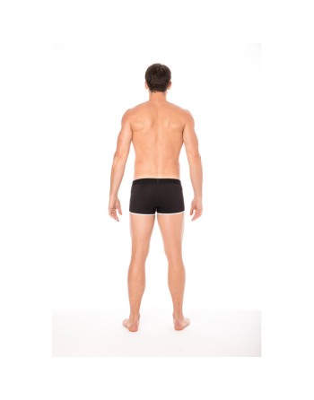 Mini-Pants noir échancré avec zip/Jesyh.com