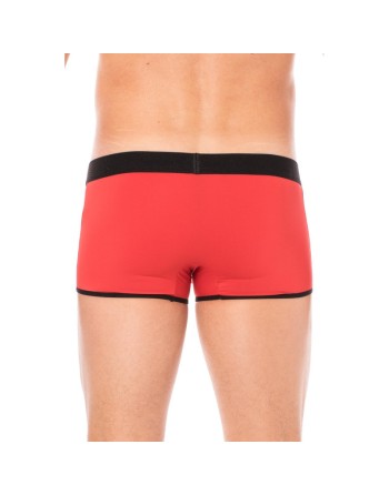 Mini-Pants rouge échancré avec zip/Jesyh.com