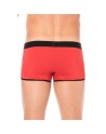 Mini-Pants rouge échancré avec zip/Jesyh.com