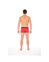 Mini-Pants rouge échancré avec zip/Jesyh.com