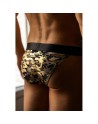 Slip noir imprimé camouflage ARMY/Jesyh.com