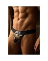 String noir imprimé camouflage argenté ARMY/Jesyh.com