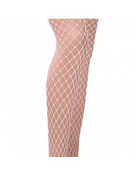 Collants Résille blanc/Jesyh