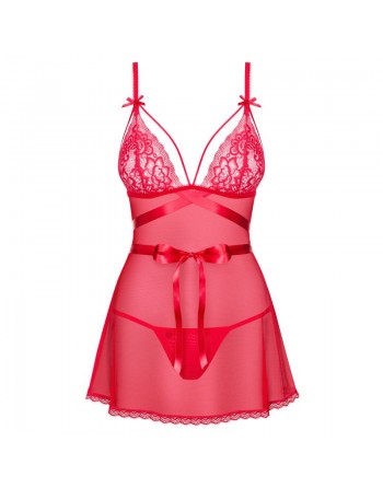 Babydoll Yva rouge/Jesyh