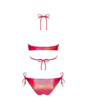 Maillot de bain 2 pcs Corroya rouge/Jesyh