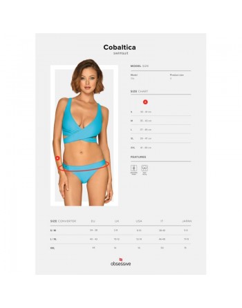 Maillot de bain 2 pcs Cobal bleu/Jesyh