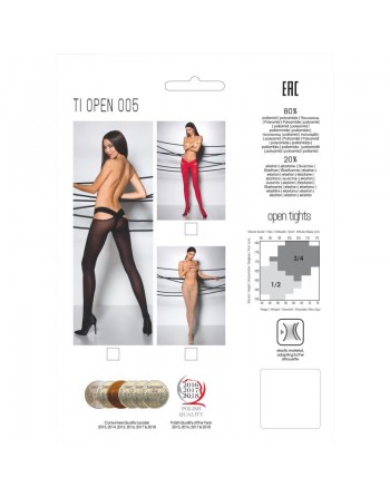 Collants Maty 60 Den rouge/Jesyh