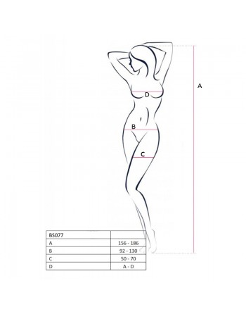 Bodystocking Liboike rouge/Jesyh