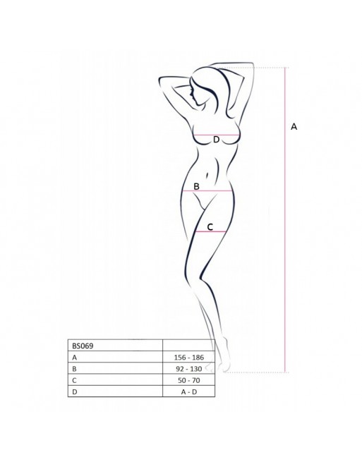 Bodystocking Pupayi blanc/Jesyh Bodystocking Pupayi blanc/Jesyh