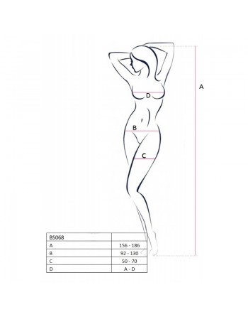 Bodystocking Pataloi rouge/Jesyh