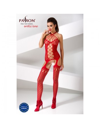 BS056R Bodystocking - Rouge