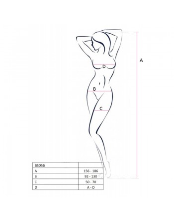 Bodystocking Kolenges rouge/Jesyh